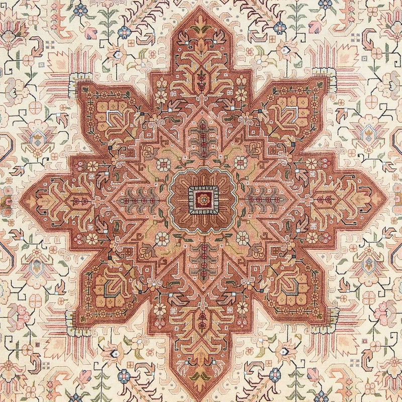 Alfombra persa - Tabriz - 313 x 203 cm - marrón