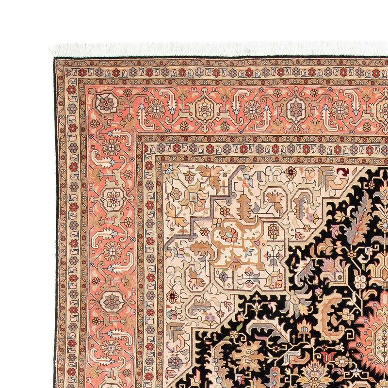 Alfombra Persa - Tabriz - Real - 311 x 204 cm - azul oscuro