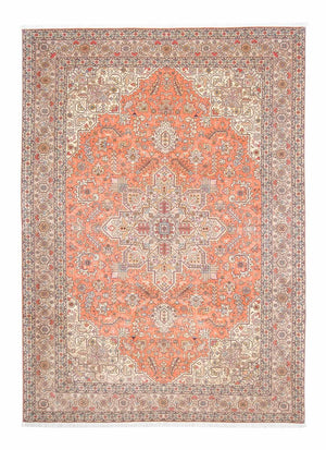 Alfombra Persa - Tabriz - Real - 302 x 206 cm - rojo claro