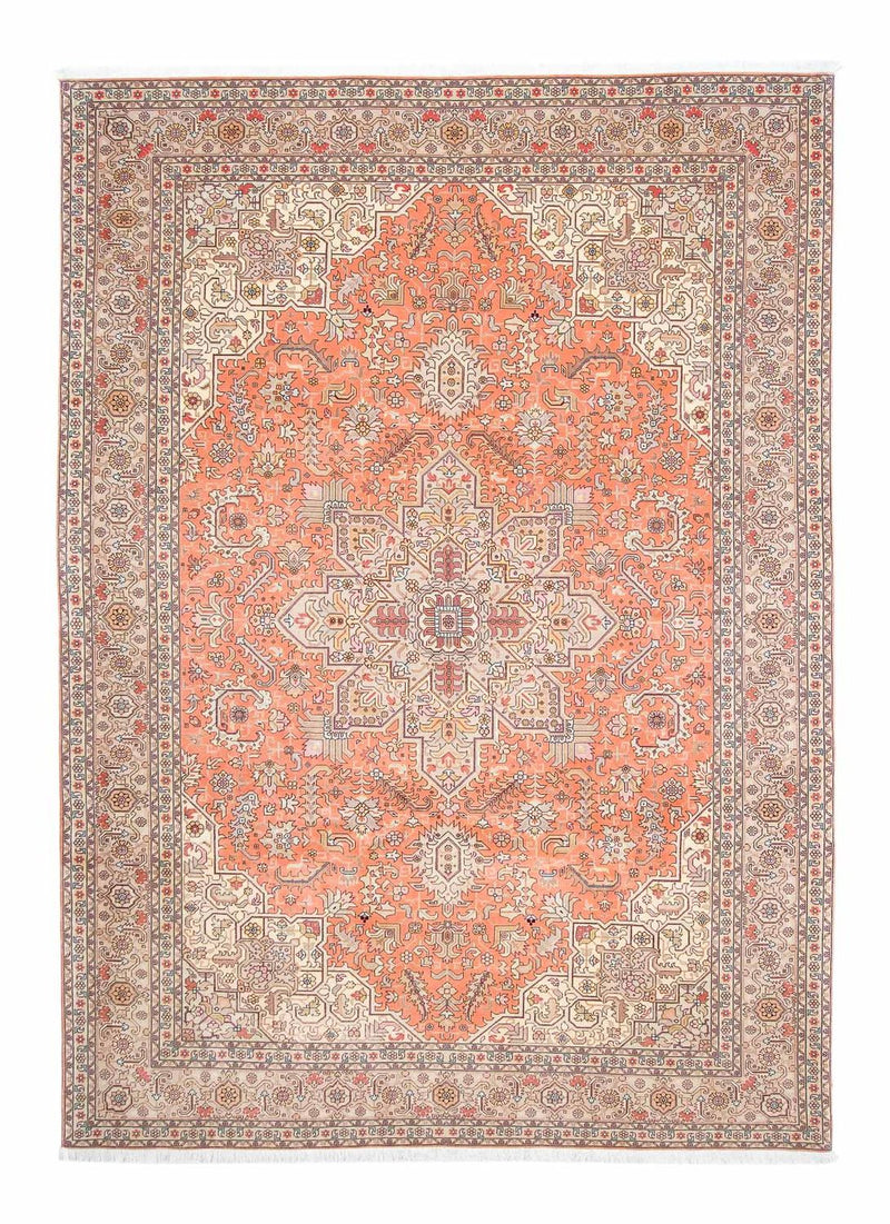 Alfombra Persa - Tabriz - Real - 302 x 206 cm - rojo claro