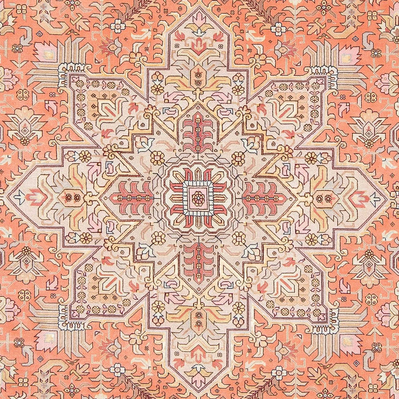 Alfombra Persa - Tabriz - Real - 302 x 206 cm - rojo claro