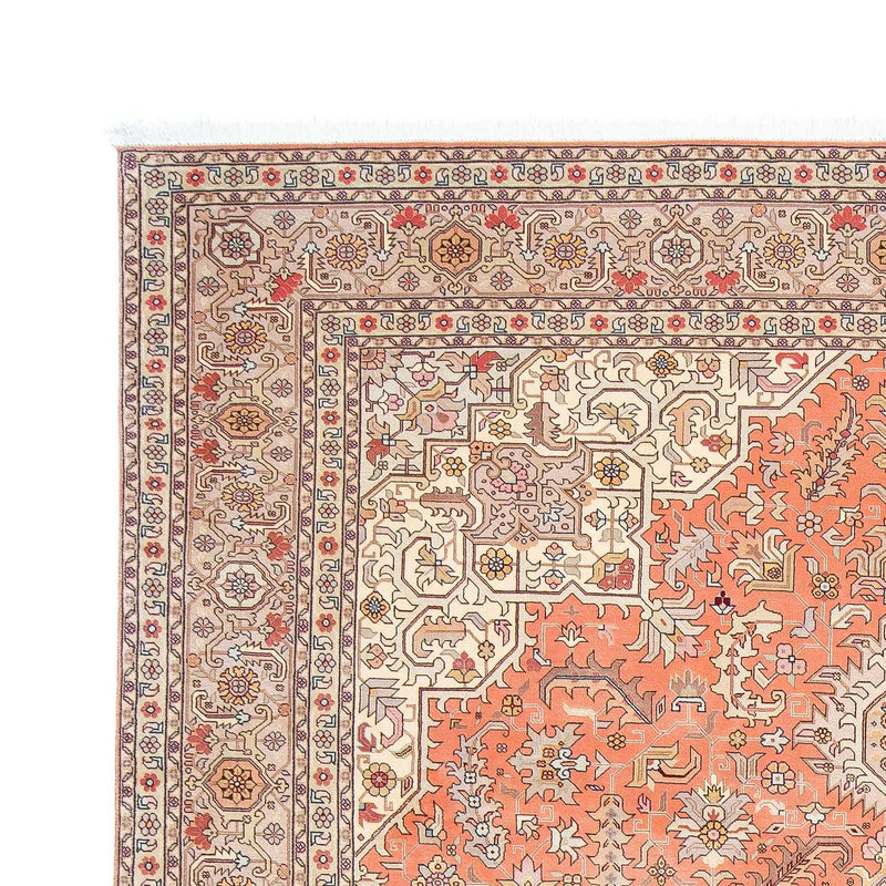 Alfombra Persa - Tabriz - Real - 302 x 206 cm - rojo claro