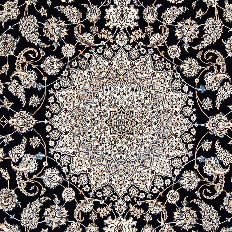 Alfombra Persa - Nain - Prima - 310 x 202 cm - azul oscuro