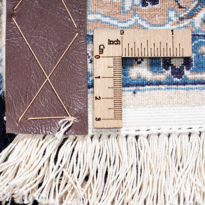 Alfombra Persa - Nain - Prima - 310 x 202 cm - azul oscuro