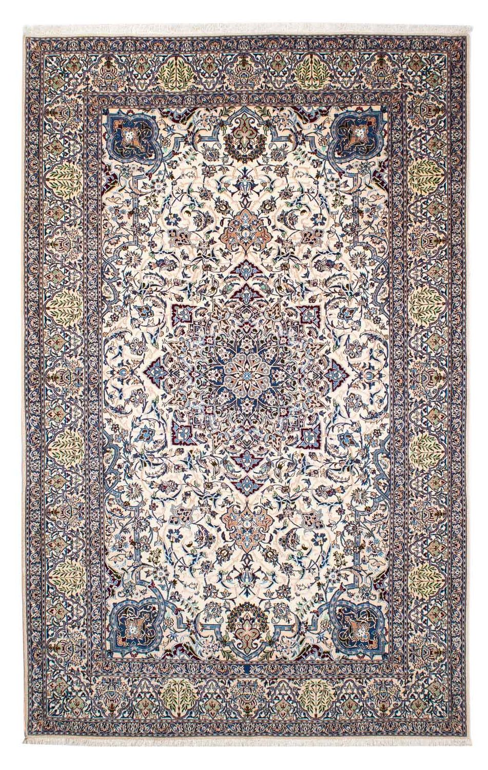 Alfombra Persa - Nain - Real - 240 x 151 cm - beige