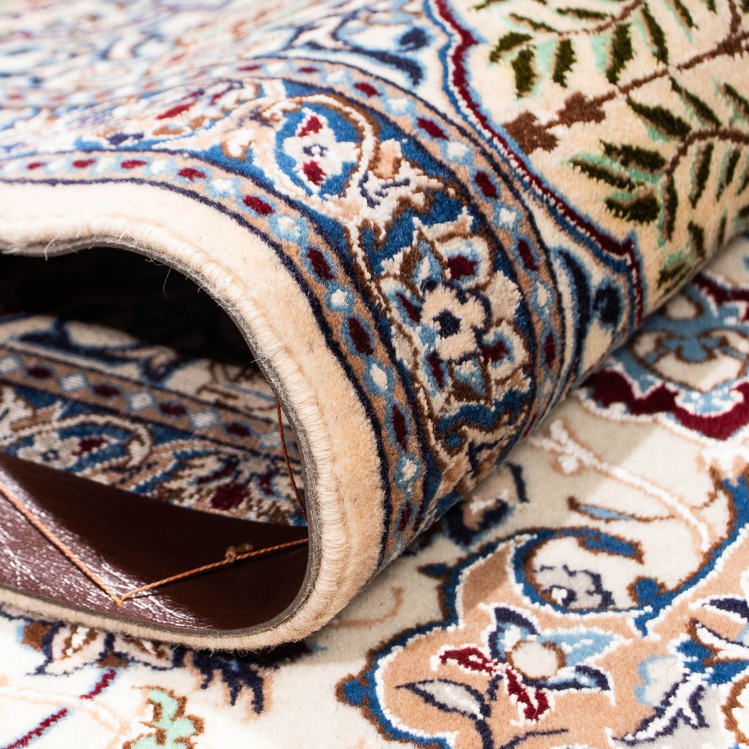 Alfombra Persa - Nain - Real - 240 x 151 cm - beige