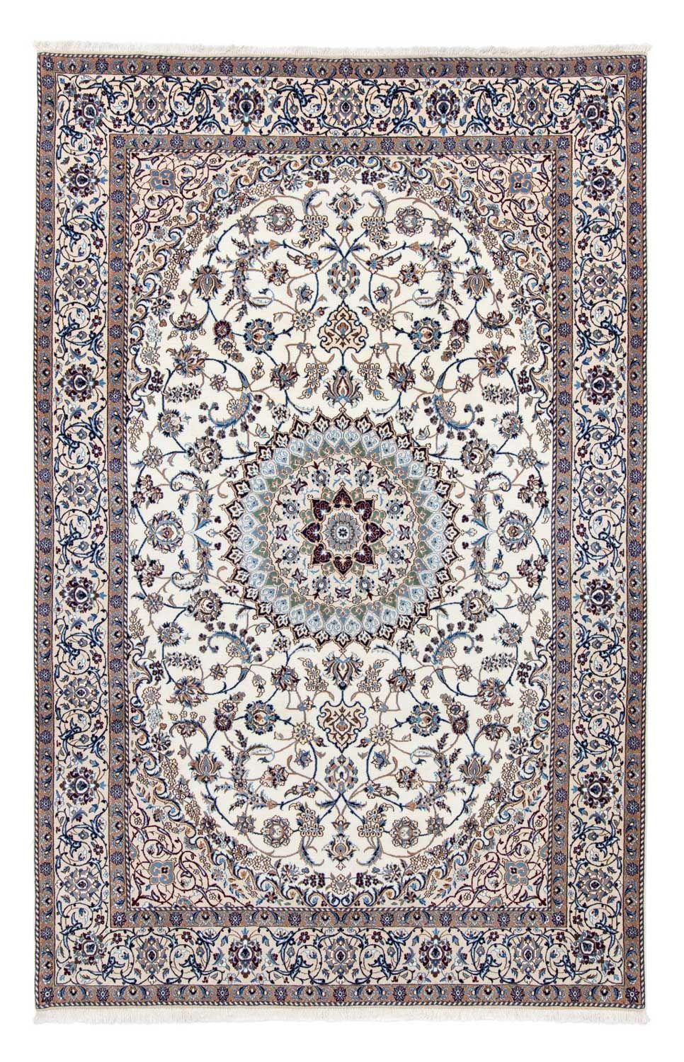 Alfombra Persa - Nain - Real - 315 x 203 cm - beige
