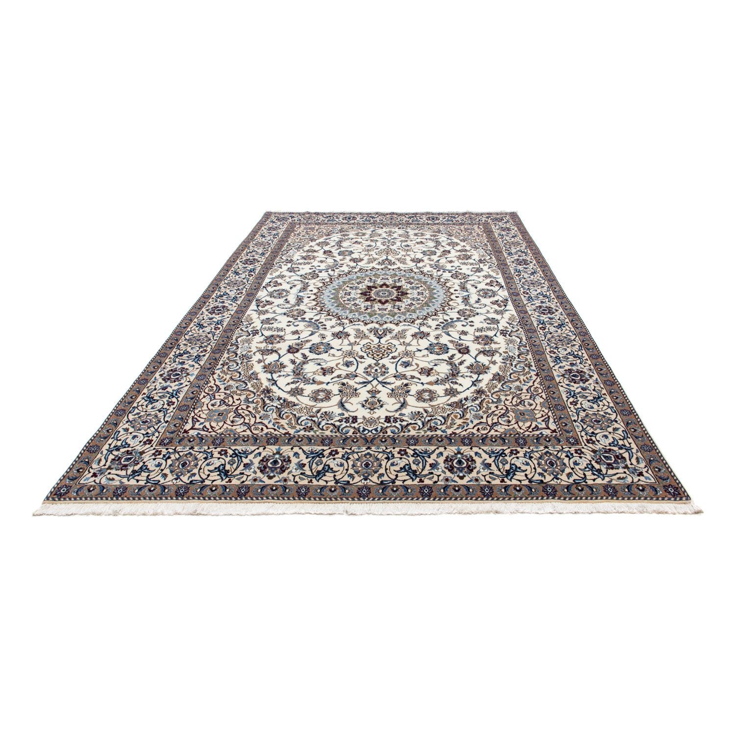 Alfombra Persa - Nain - Real - 315 x 203 cm - beige