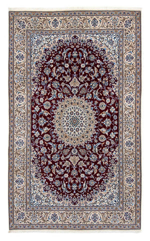 Alfombra Persa - Nain - Real - 305 x 204 cm - rojo