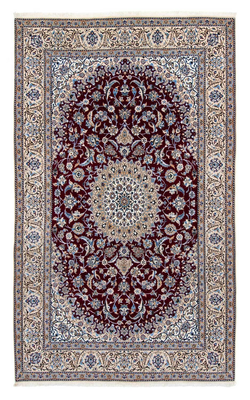 Alfombra Persa - Nain - Real - 305 x 204 cm - rojo