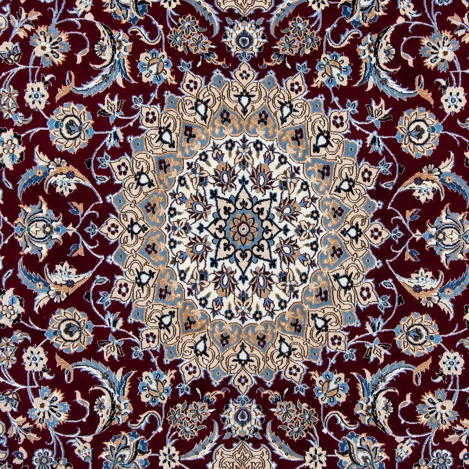 Alfombra Persa - Nain - Real - 305 x 204 cm - rojo