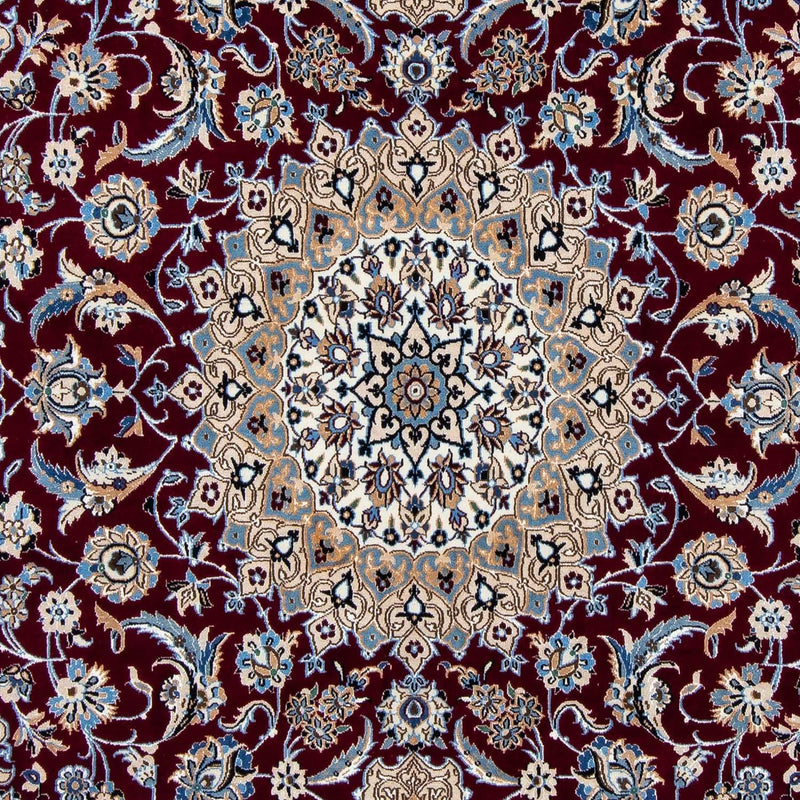 Alfombra Persa - Nain - Real - 305 x 204 cm - rojo