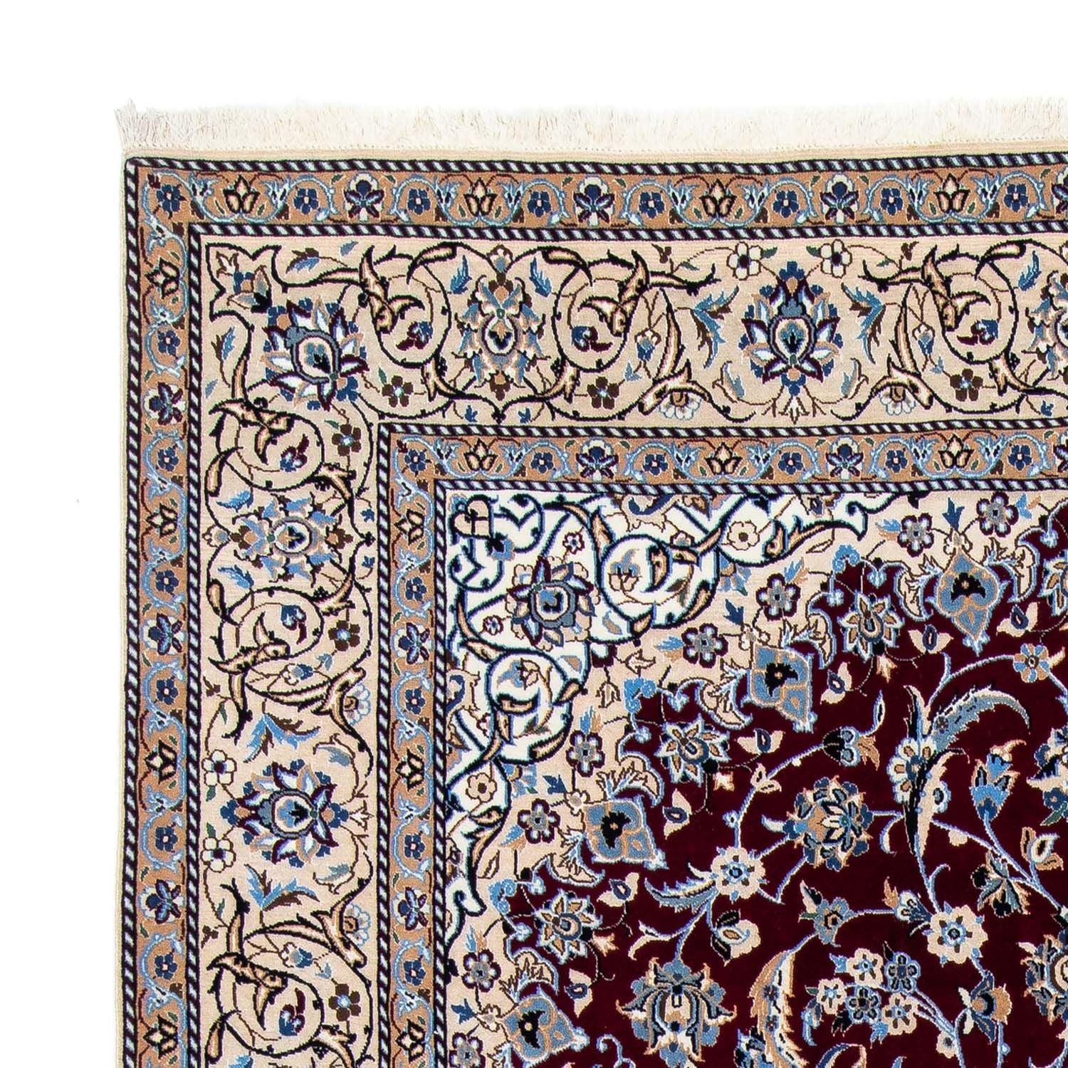 Alfombra Persa - Nain - Real - 305 x 204 cm - rojo