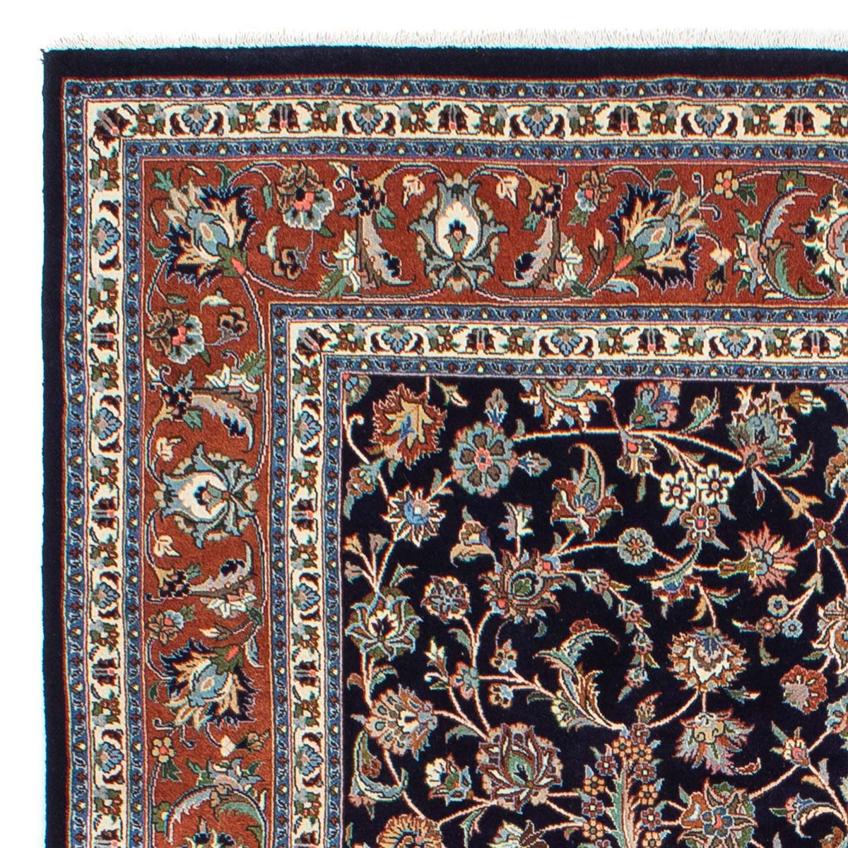 Alfombra persa - Clásica - 294 x 201 cm - negro
