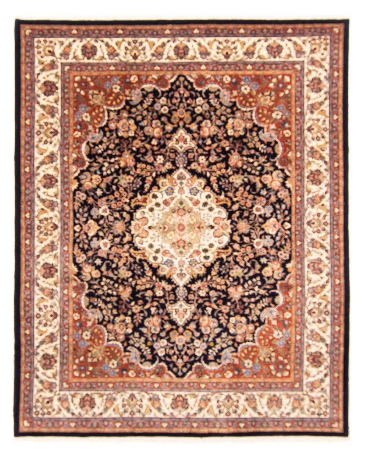 Alfombra persa - Clásica - 282 x 217 cm - azul oscuro