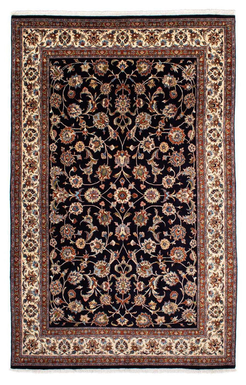 Alfombra persa - Clásica - 305 x 199 cm - azul oscuro