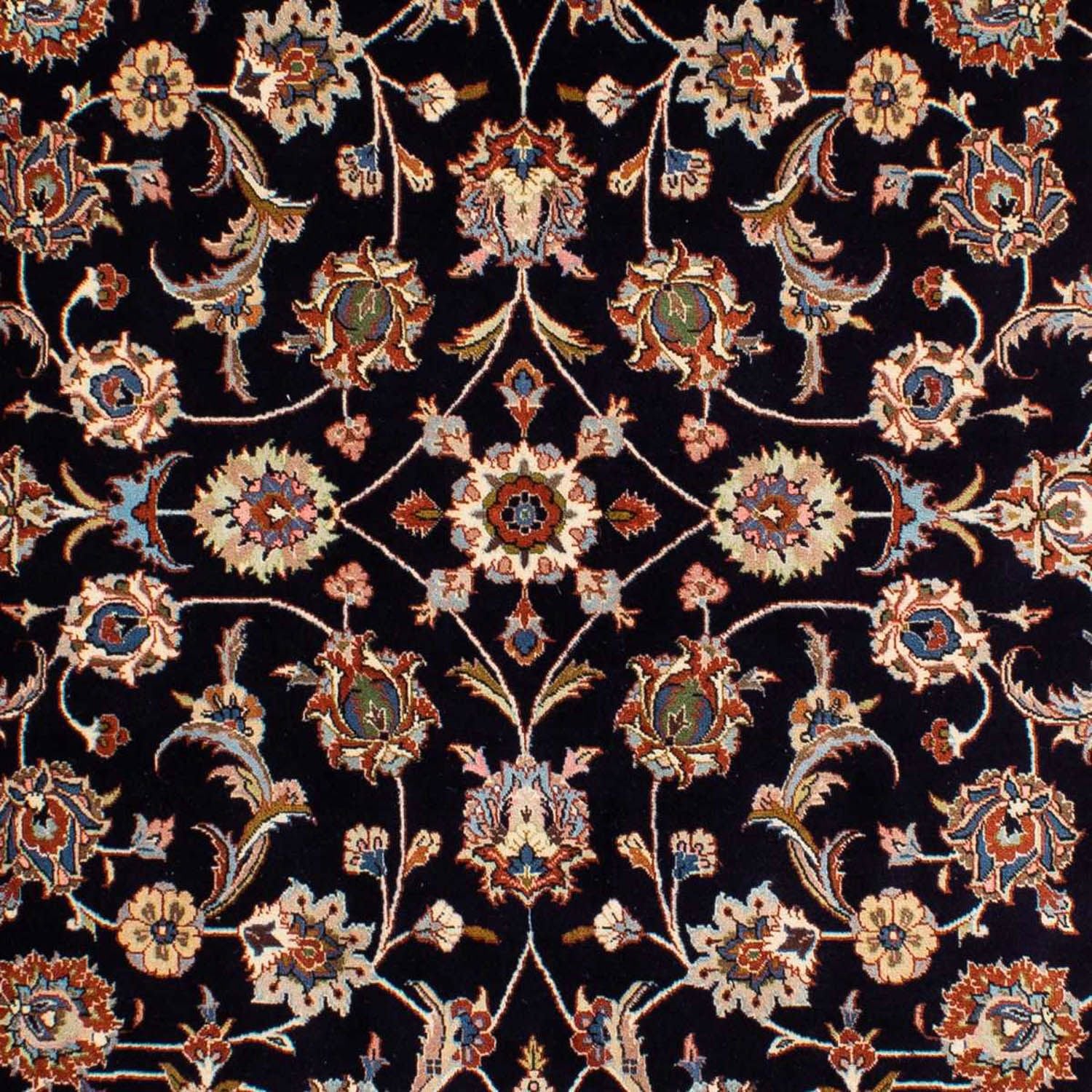 Alfombra persa - Clásica - 305 x 199 cm - azul oscuro