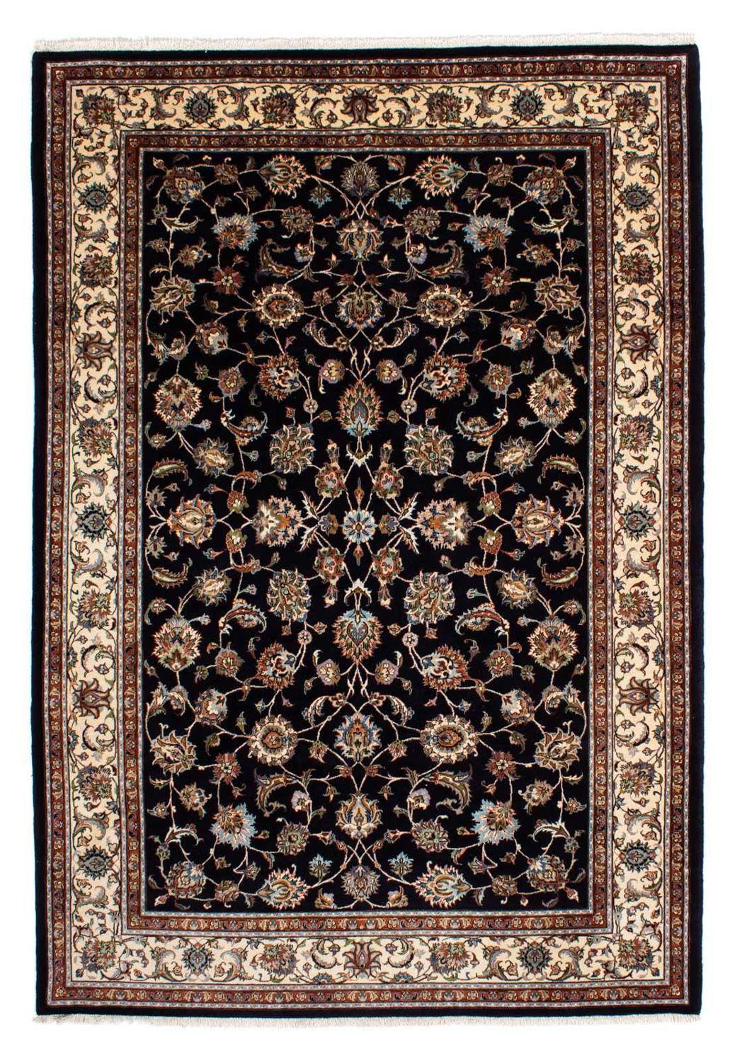 Alfombra persa - Clásica - 295 x 200 cm - azul oscuro