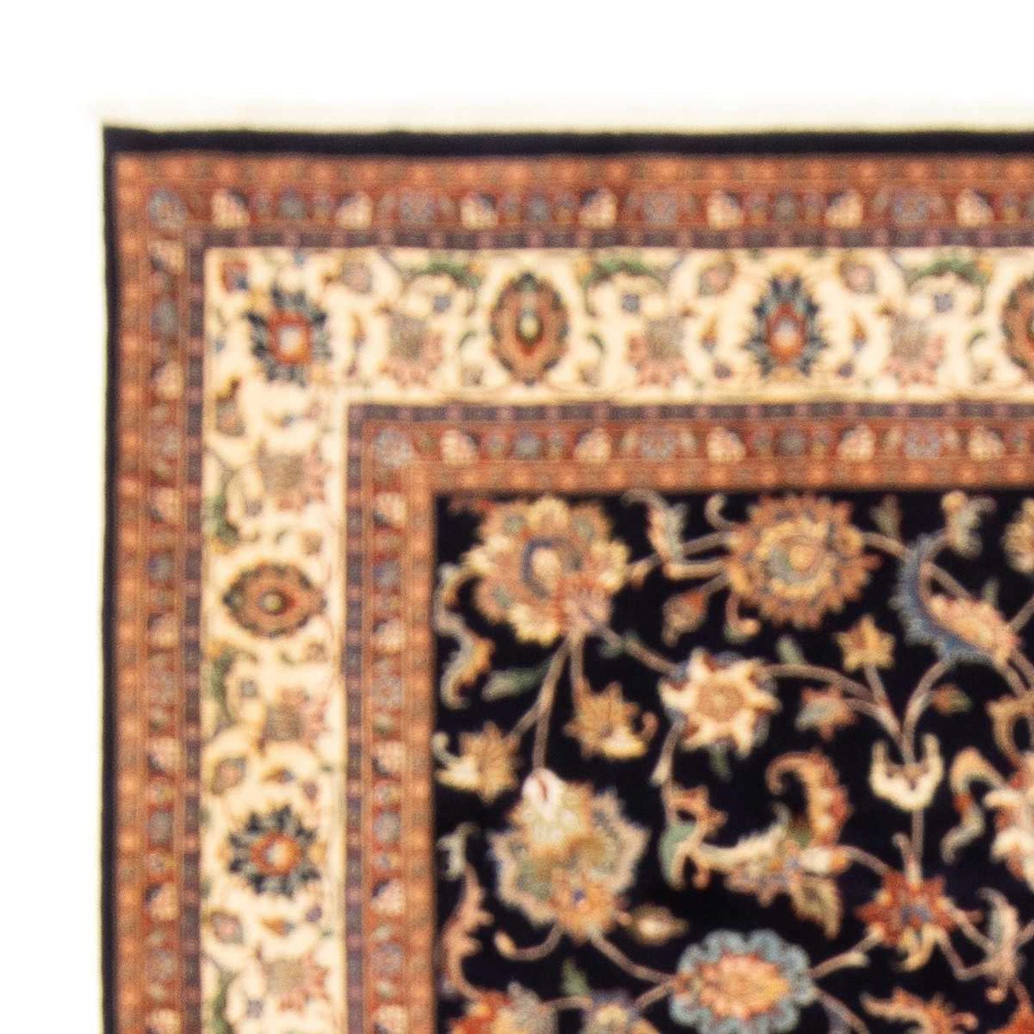 Alfombra persa - Clásica - 276 x 217 cm - azul oscuro