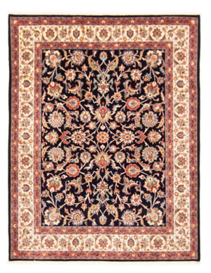 Alfombra persa - Clásica - 277 x 218 cm - azul oscuro