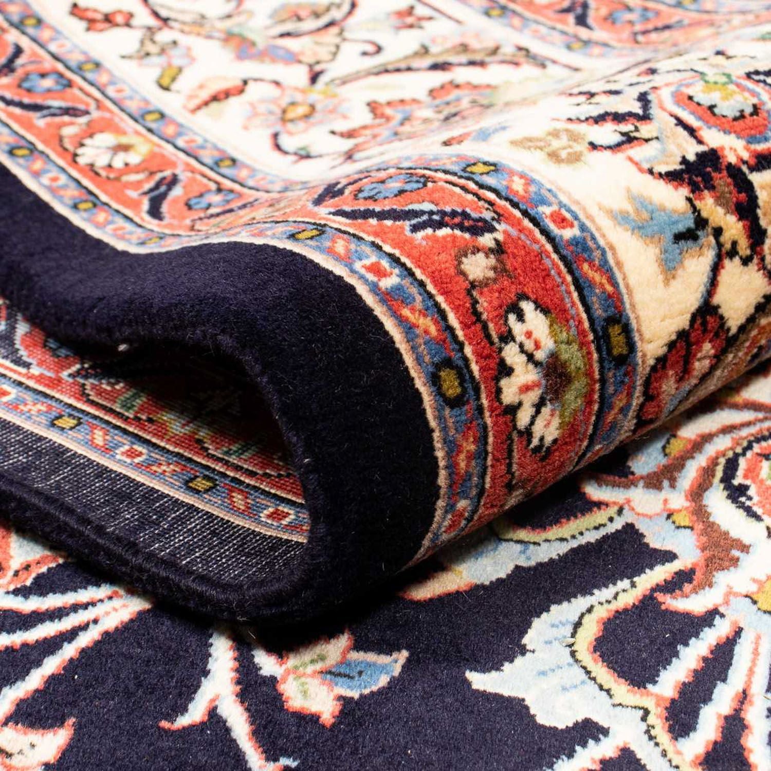 Alfombra persa - Clásica - 277 x 218 cm - azul oscuro