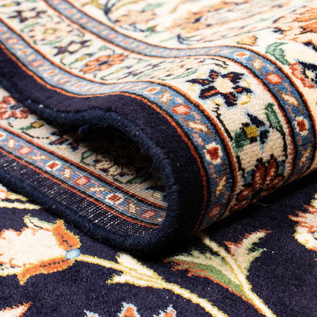 Alfombra persa - Clásica - 276 x 217 cm - azul oscuro