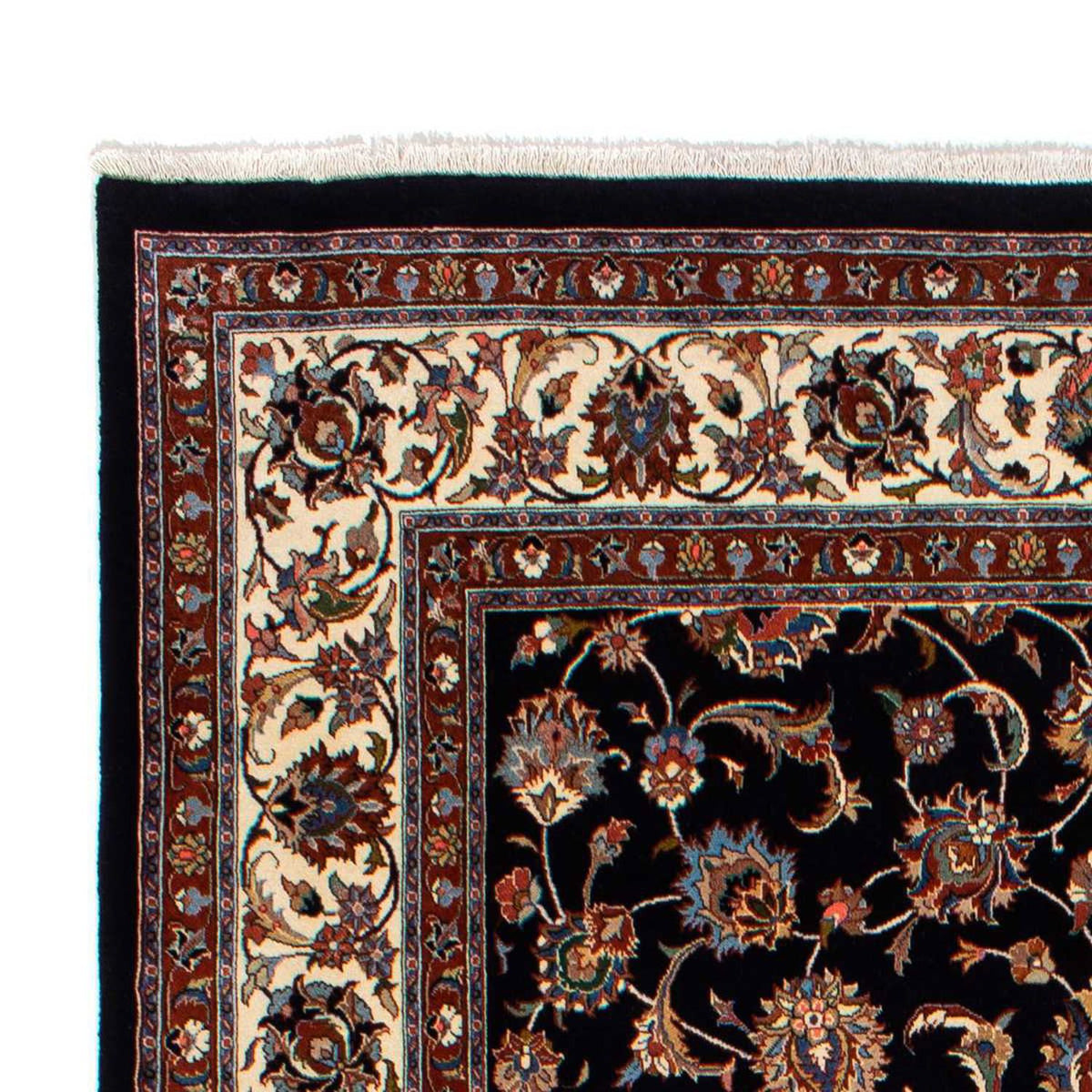Alfombra persa - Clásica - 309 x 203 cm - azul oscuro