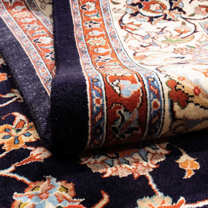 Alfombra persa - Clásica - 309 x 203 cm - azul oscuro