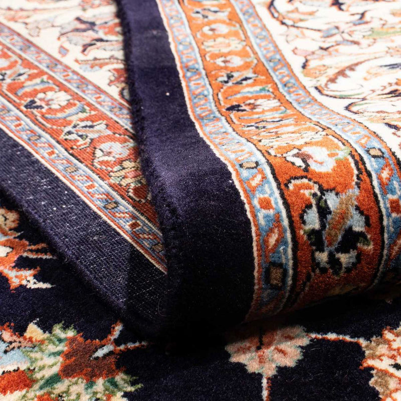Alfombra persa - Clásica - 286 x 198 cm - azul oscuro