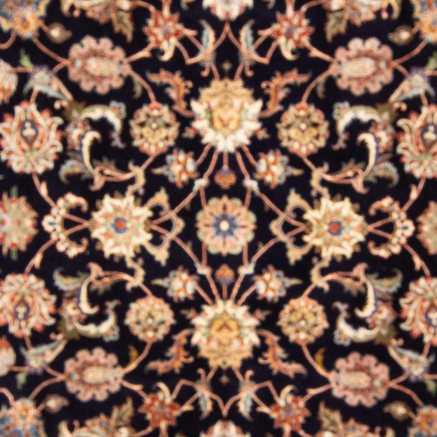 Alfombra persa - Clásica - 280 x 221 cm - azul oscuro