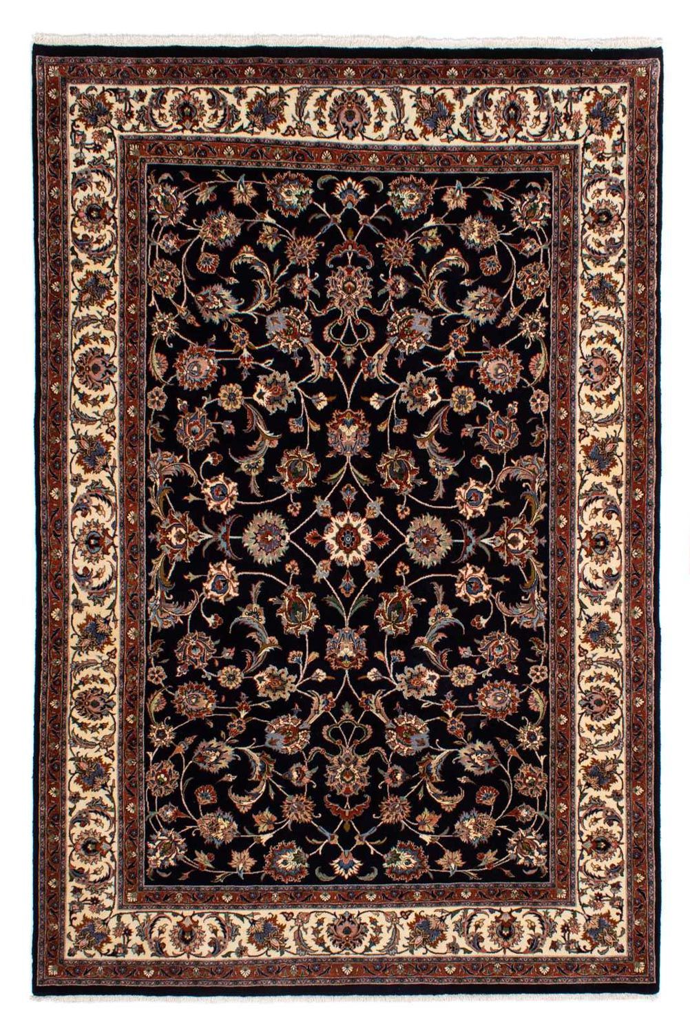 Alfombra persa - Clásica - 288 x 200 cm - azul oscuro