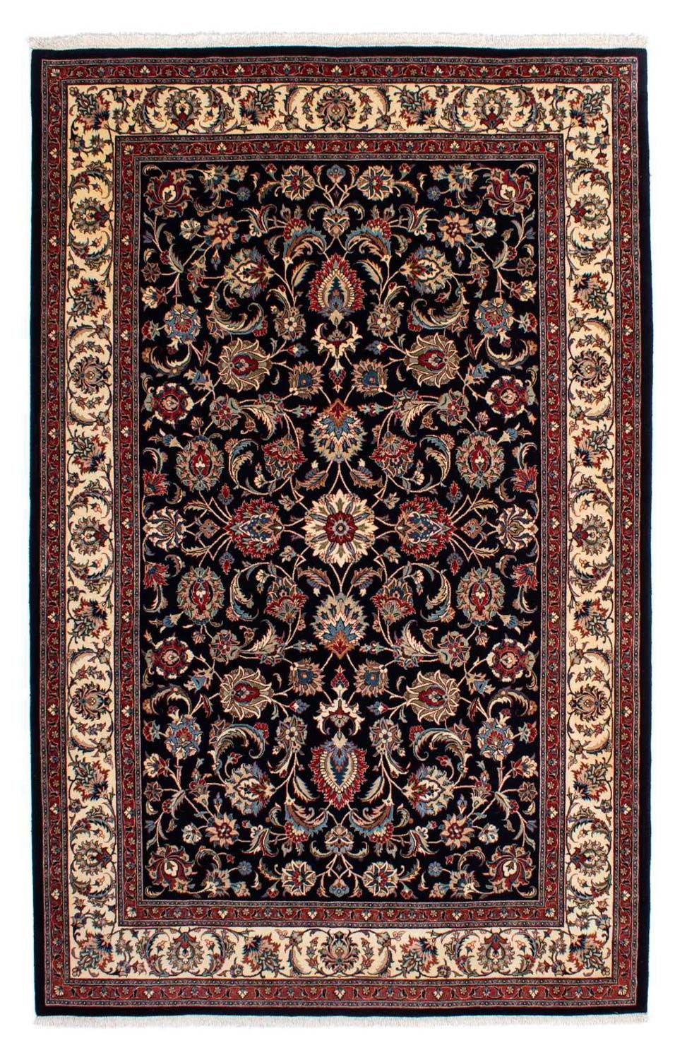 Alfombra persa - Clásica - 292 x 202 cm - azul oscuro
