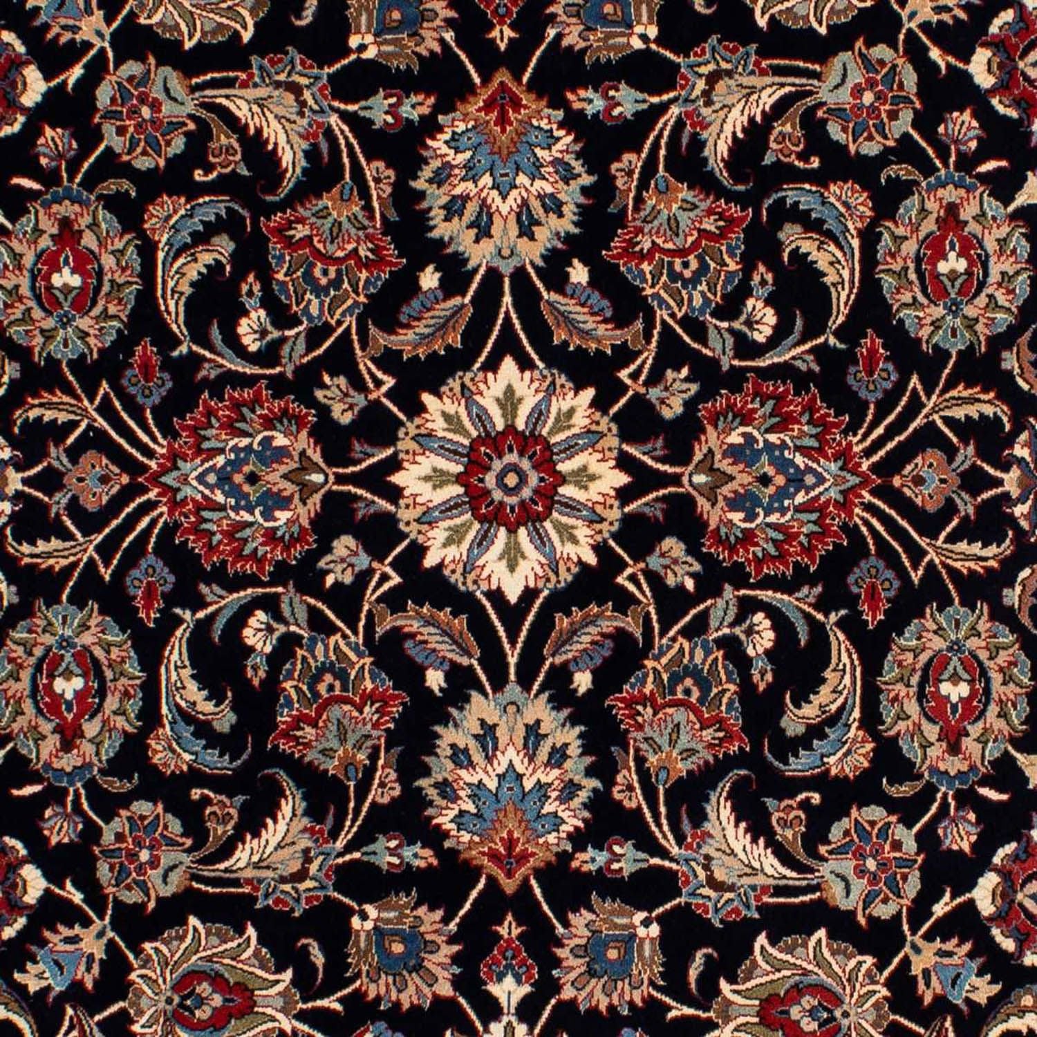 Alfombra persa - Clásica - 292 x 202 cm - azul oscuro