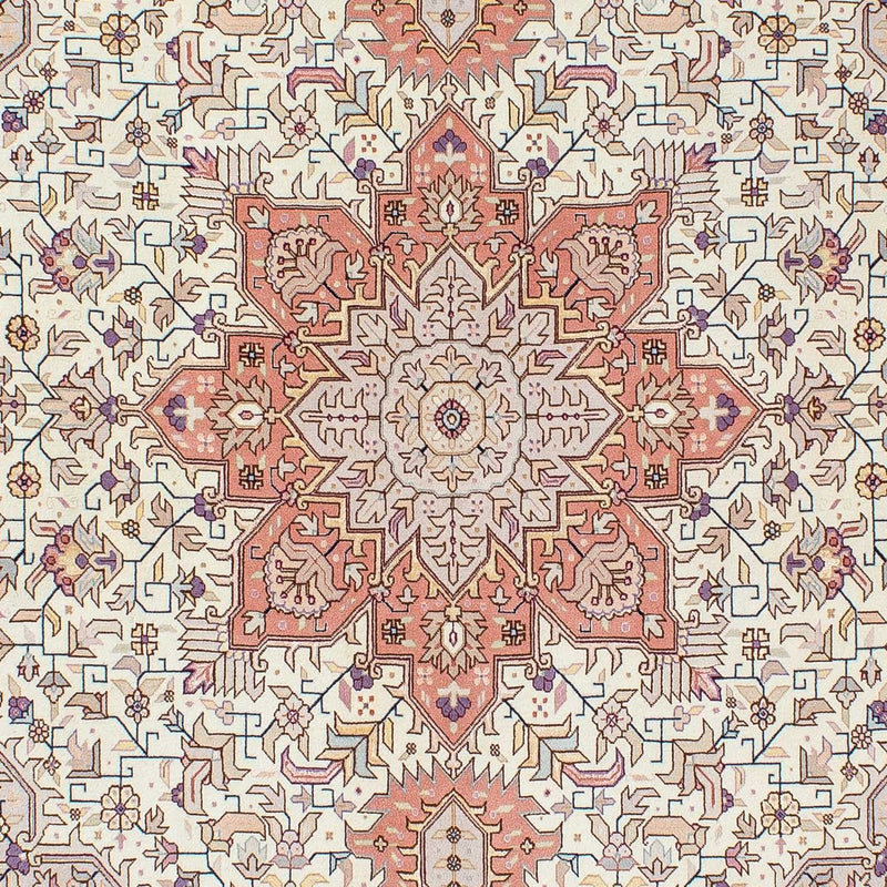 Alfombra Persa - Tabriz - Real - 212 x 151 cm - beige