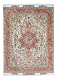 Alfombra Persa - Tabriz - Real - 208 x 156 cm - beige