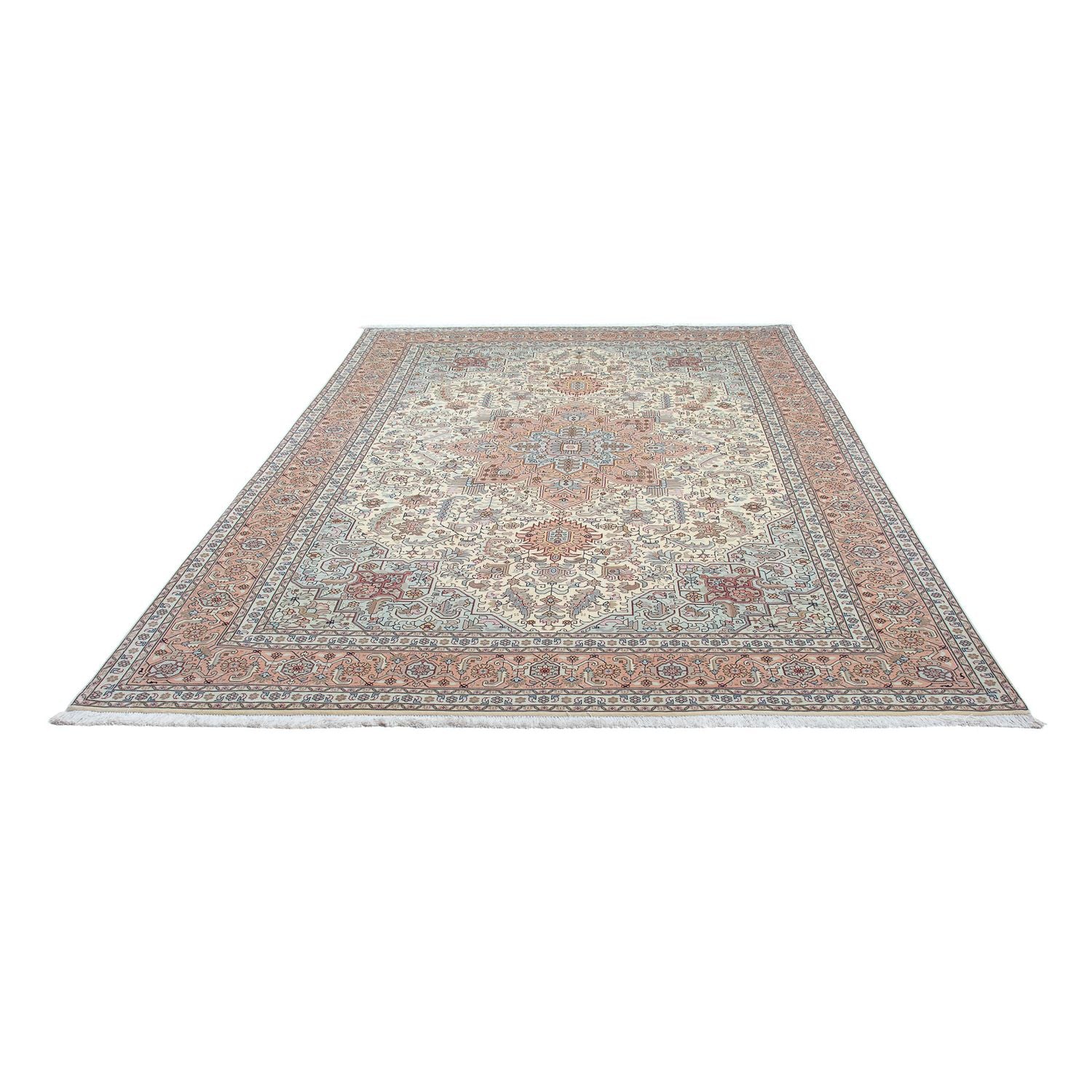 Alfombra Persa - Tabriz - Real - 304 x 212 cm - beige