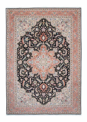 Alfombra Persa - Tabriz - Real - 300 x 204 cm - azul oscuro