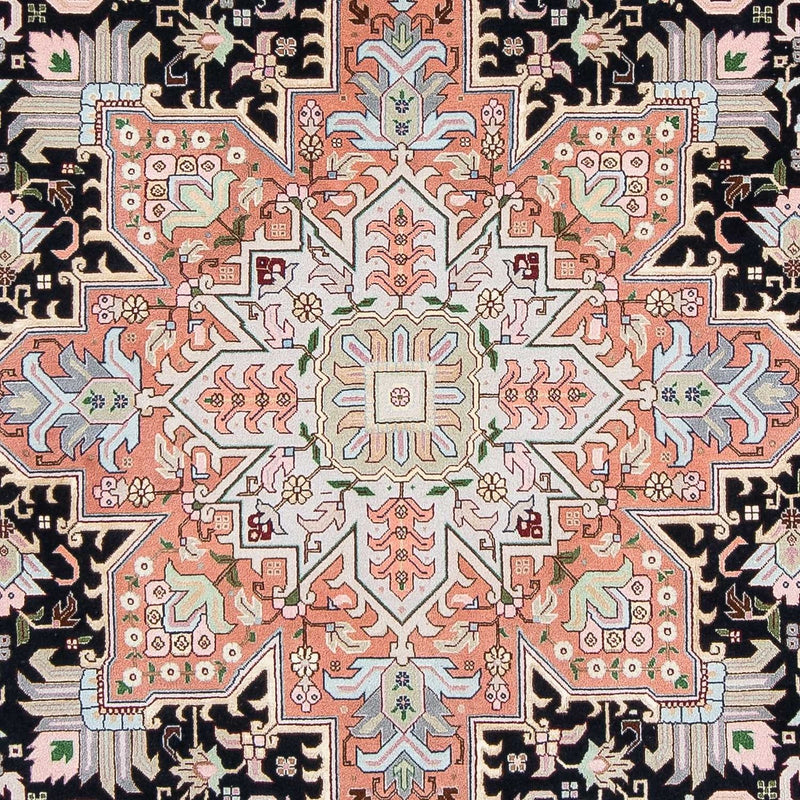Alfombra Persa - Tabriz - Real - 300 x 204 cm - azul oscuro