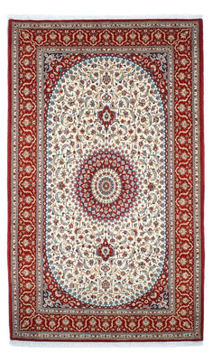 Alfombra persa - Ghom - 261 x 156 cm - beige