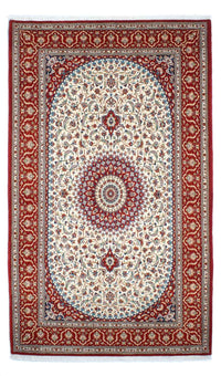 Alfombra persa - Ghom - 261 x 156 cm - beige