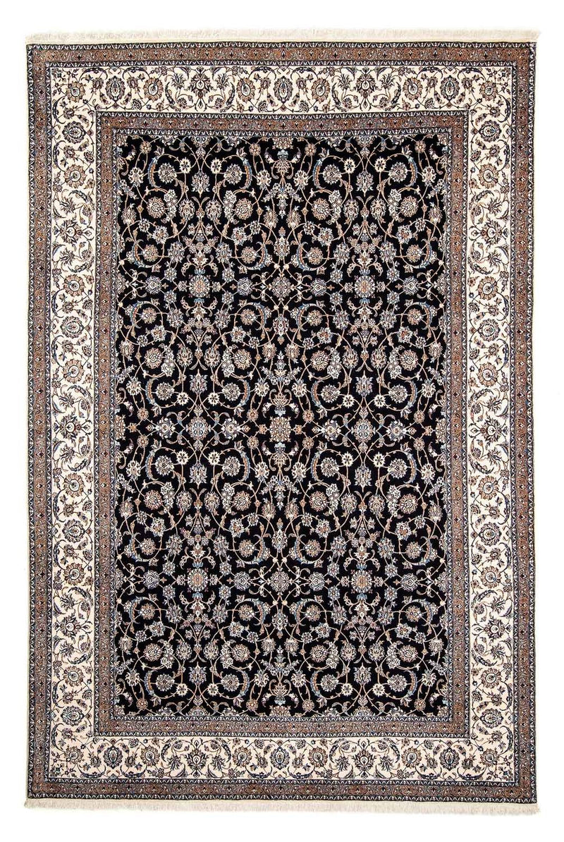 Alfombra Persa - Nain - Prima - 303 x 202 cm - azul oscuro
