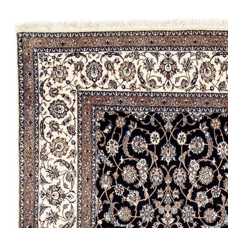 Alfombra Persa - Nain - Prima - 303 x 202 cm - azul oscuro