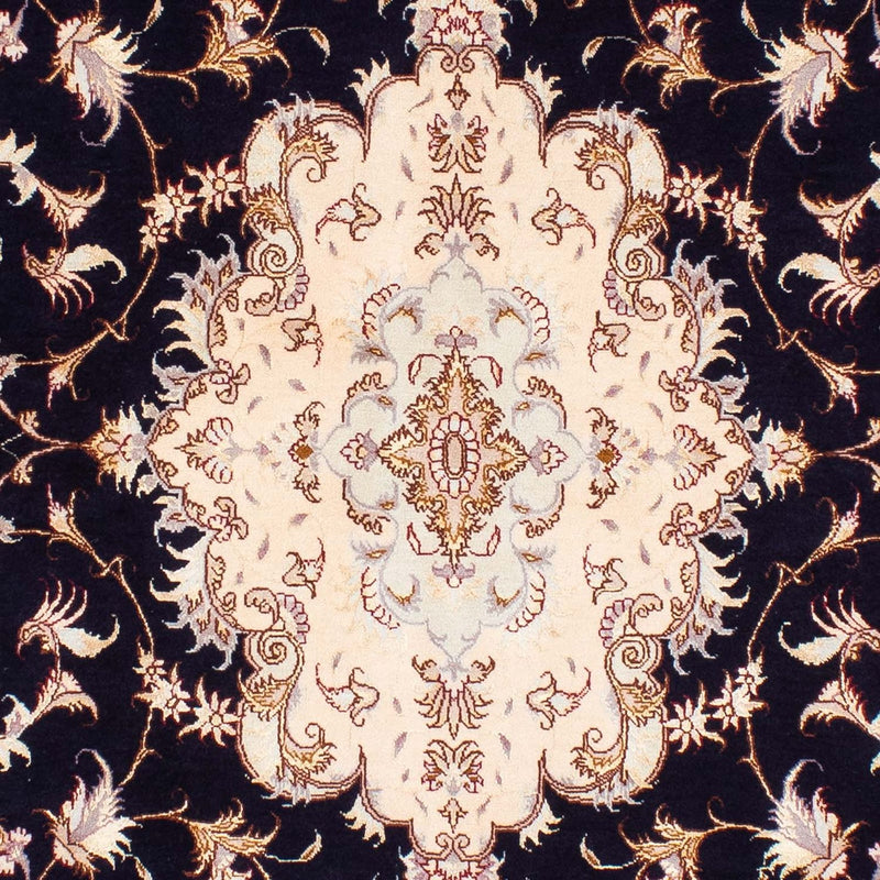 Alfombra Persa - Tabriz - Real - 240 x 167 cm - azul oscuro