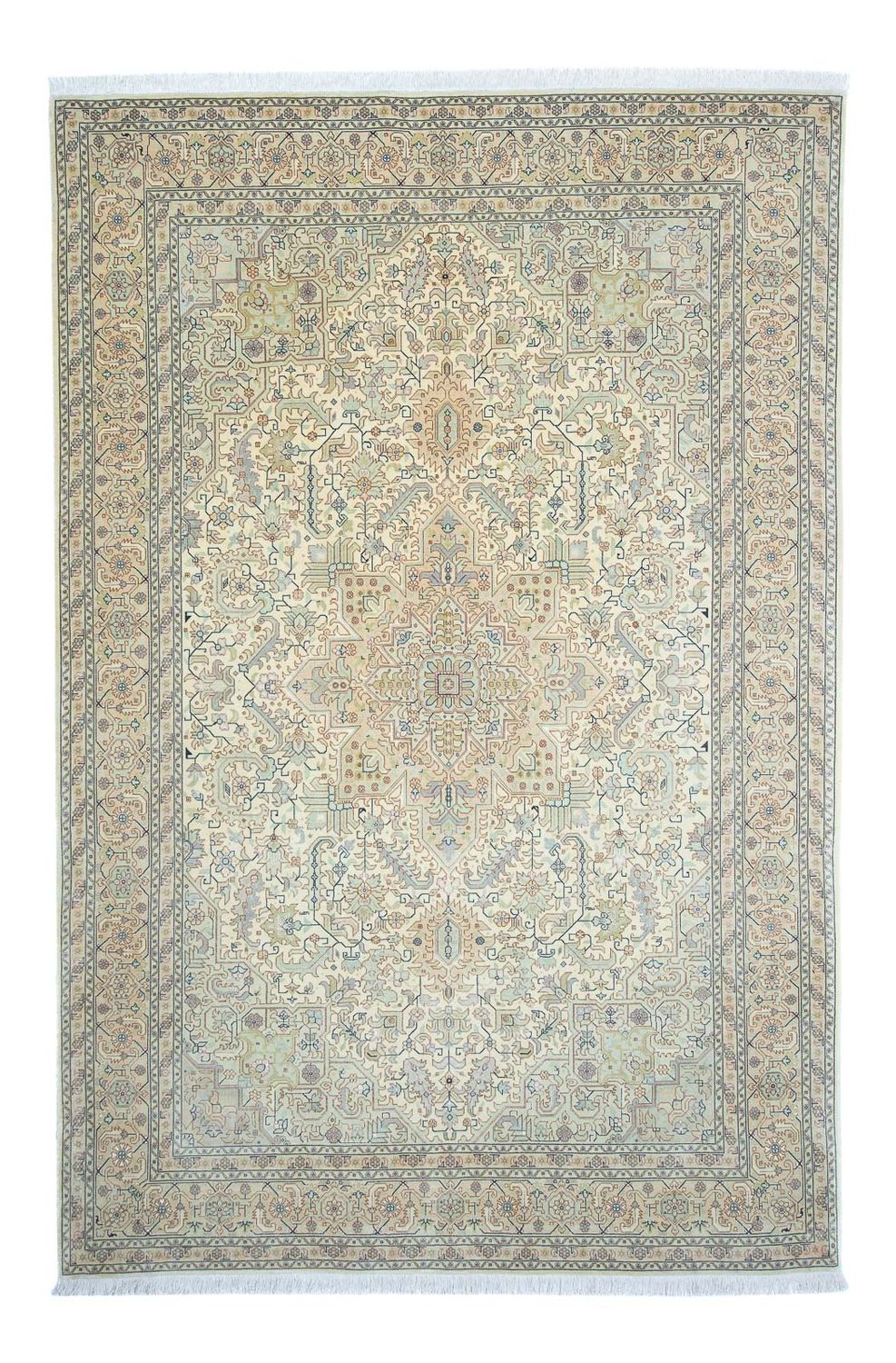 Alfombra Persa - Tabriz - Real - 306 x 203 cm - multicolor