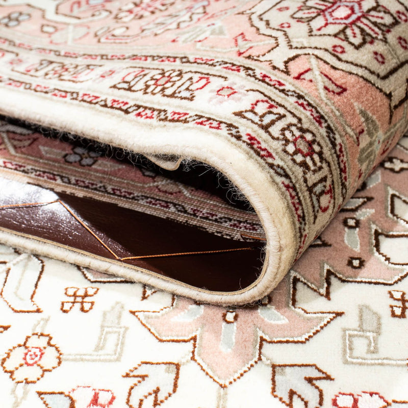 Alfombra Persa - Tabriz - Real - 218 x 152 cm - beige