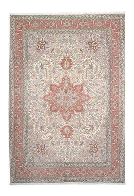 Alfombra Persa - Tabriz - Real - 303 x 207 cm - beige