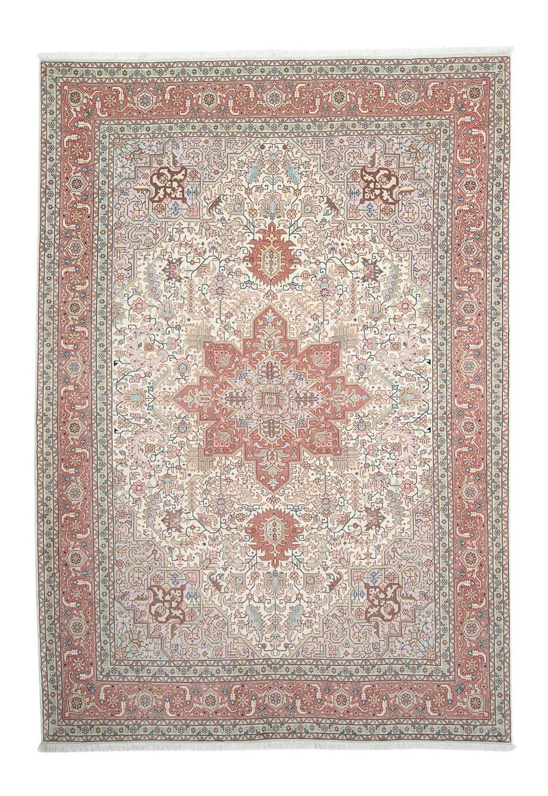 Alfombra Persa - Tabriz - Real - 303 x 207 cm - beige
