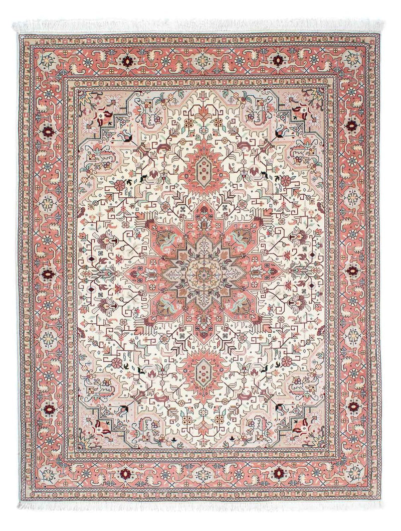Alfombra Persa - Tabriz - Real - 200 x 150 cm - beige