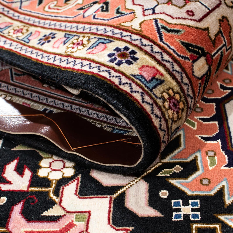 Alfombra Persa - Tabriz - Real - 212 x 152 cm - azul oscuro