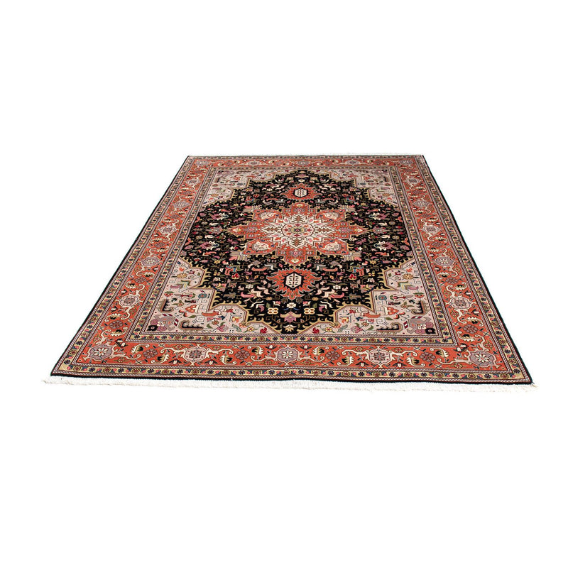 Alfombra Persa - Tabriz - Real - 212 x 152 cm - azul oscuro